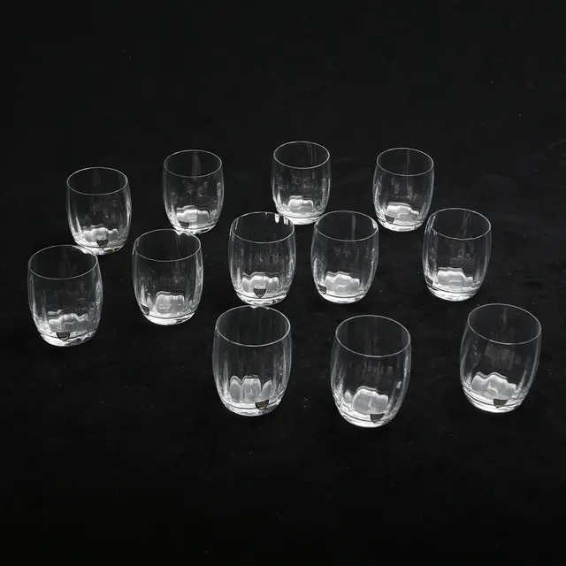 GUNNAR CYRÉN. SELTERSGLAS, 11 st, Orrefors, Optica, 1900-tal.