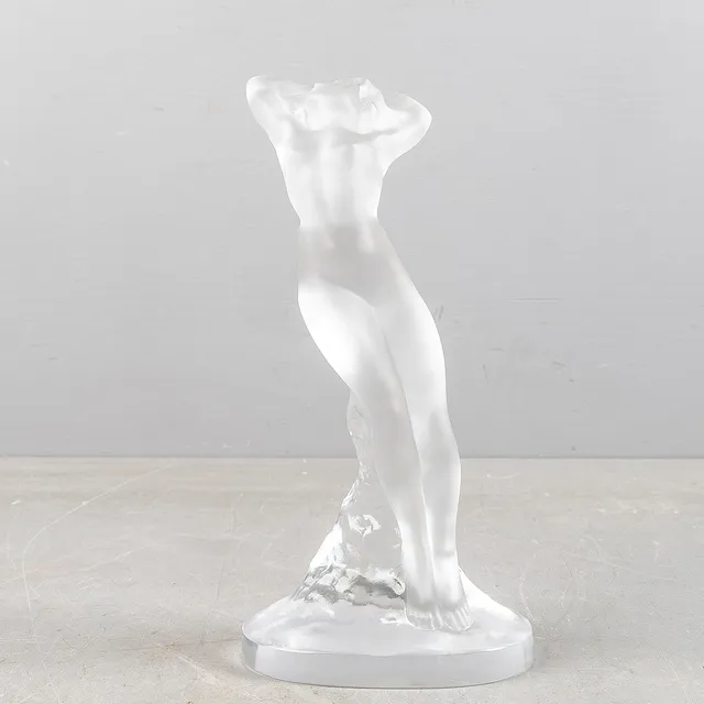 FIGURIN, kvinnomodell, Lalique, Frankrike, 1900-tal.