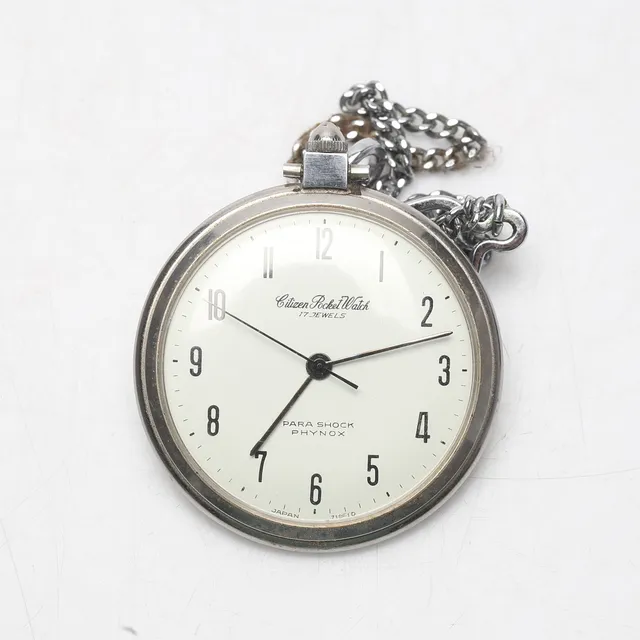 FICKUR, Citizen Pocket Watch, Para shock phynox.