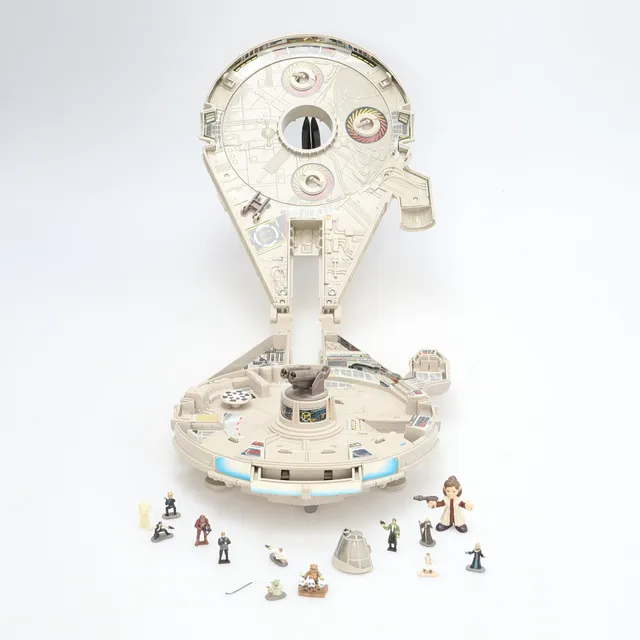 STAR WARS " Galoob toys " 1995, inklusive små plastfigurer.
