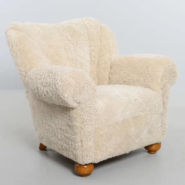 FÅTÖLJ, Swedish Modern, 1940-tal.