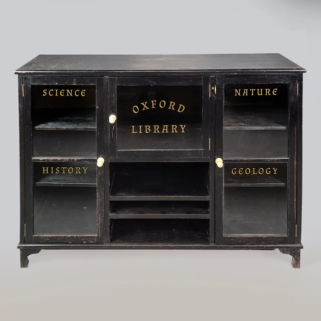 THE OXFORD LIBRARY LOW BOOKCASE.