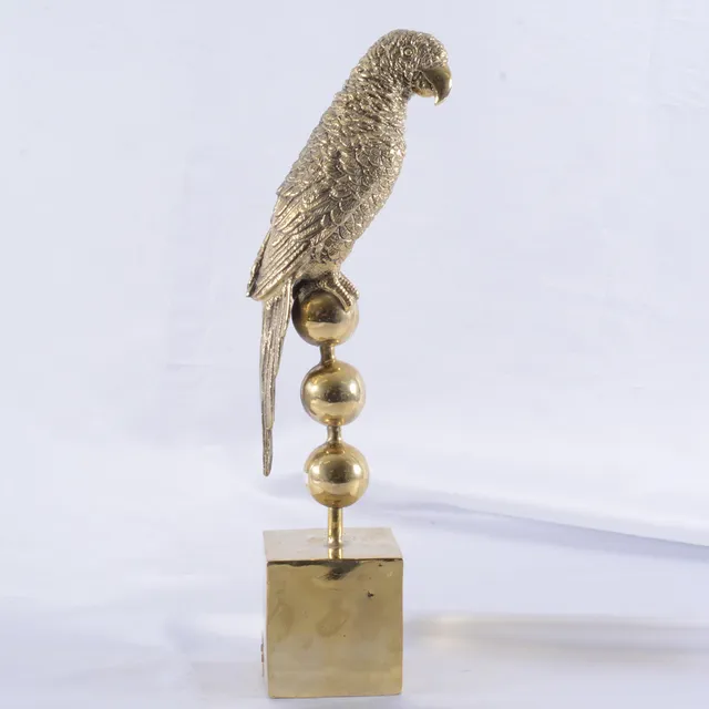 ANDREAS WARGENBRANT. Skulptur, guldpatinerad brons, "Gossip".