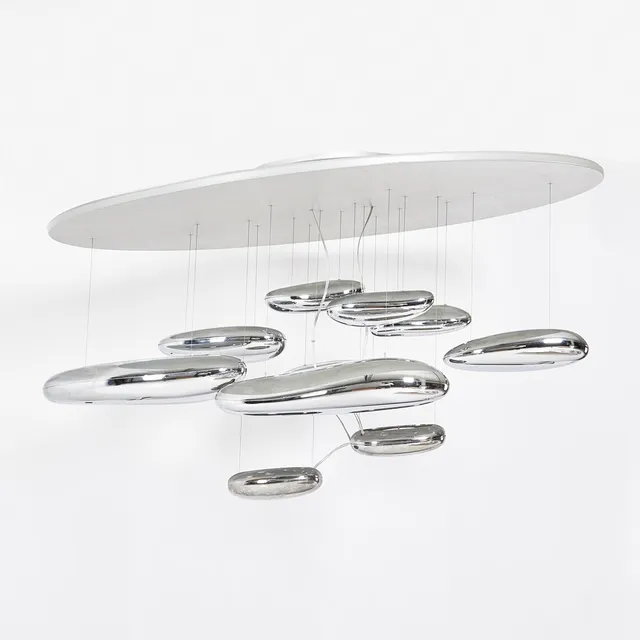 ROSS LOVEGROVE. "Mercury" plafond, aluminium, plast, stål, Artemide.