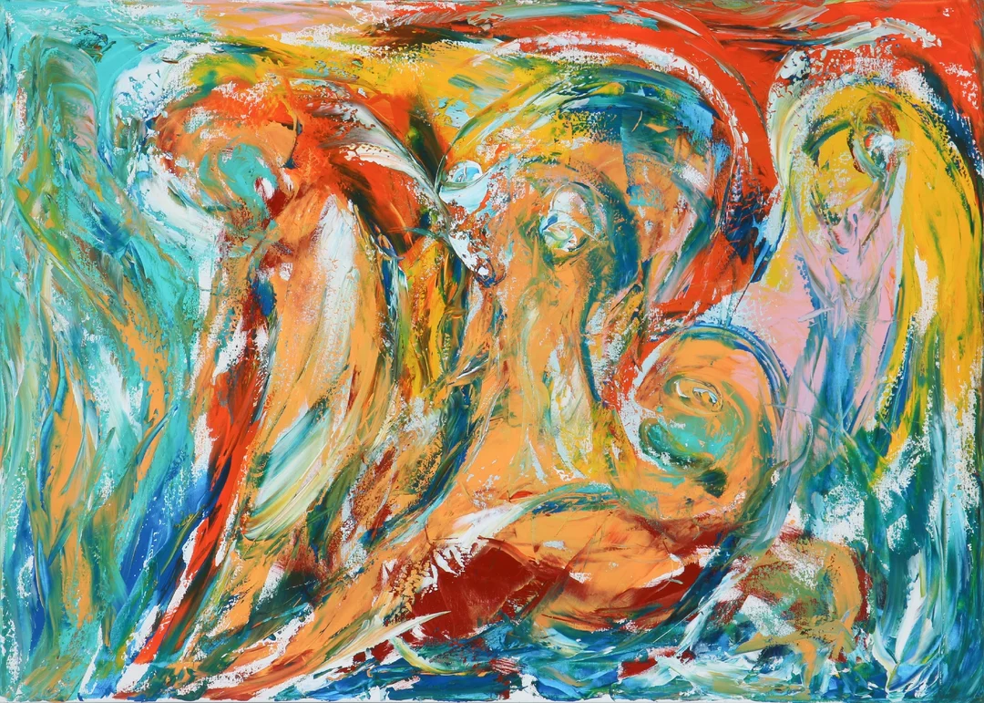 Per Eli. Composition — Paintings and sculptures/Modern pictorial arts — Lauritz