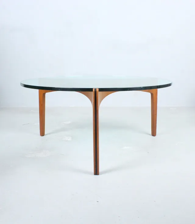SVEND ELLEKÆR. für Christian Linneberg Möbelfabrik , Coffeetable / Couchtisch , Dänemark, 1960er Jahre.