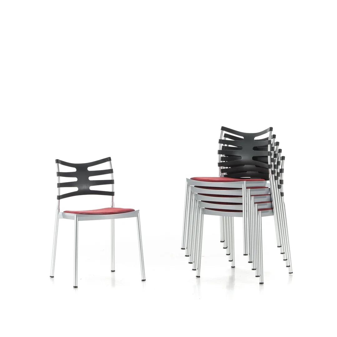 Kasper Salto. Six chairs, model 'Ice' (6) — Furniture/Chairs — Lauritz