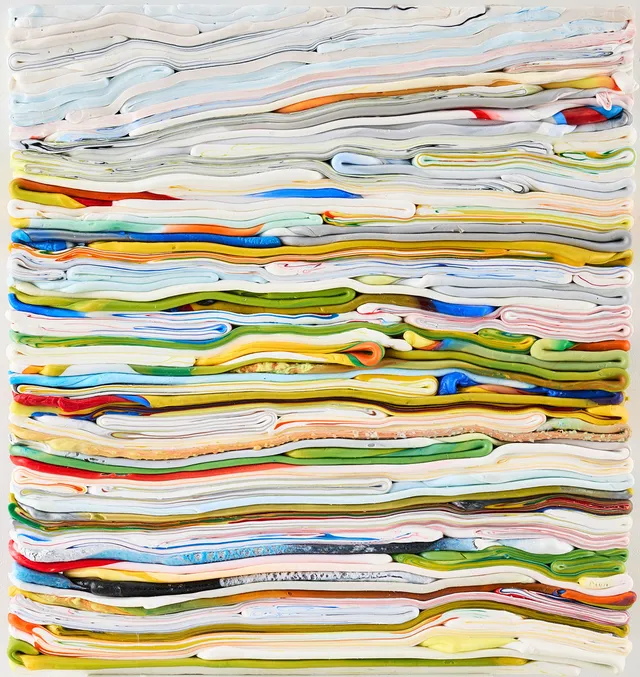 MATTHIAS VAN ARKEL. "Stripe painting".