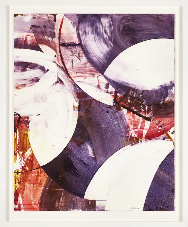 ASTRID SYLWAN (1970). "Augusti", signerad, numrerad 1/1, monotypi.
