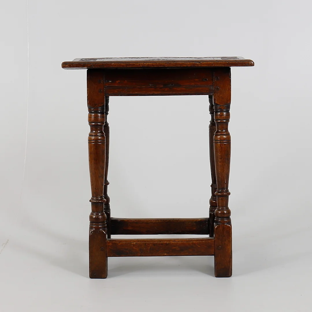 AN OAK JOINT STOOL, 17TH CENTURY AND LATER. — Tables — Dreweatts Online