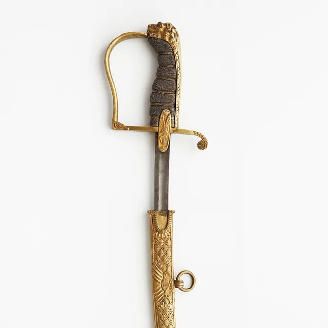 SABEL, svensk, för officer vid kavalleriförband, sannolikt Livgardet till häst eller Kronprinsens husarer, 1800-talets första hälft.