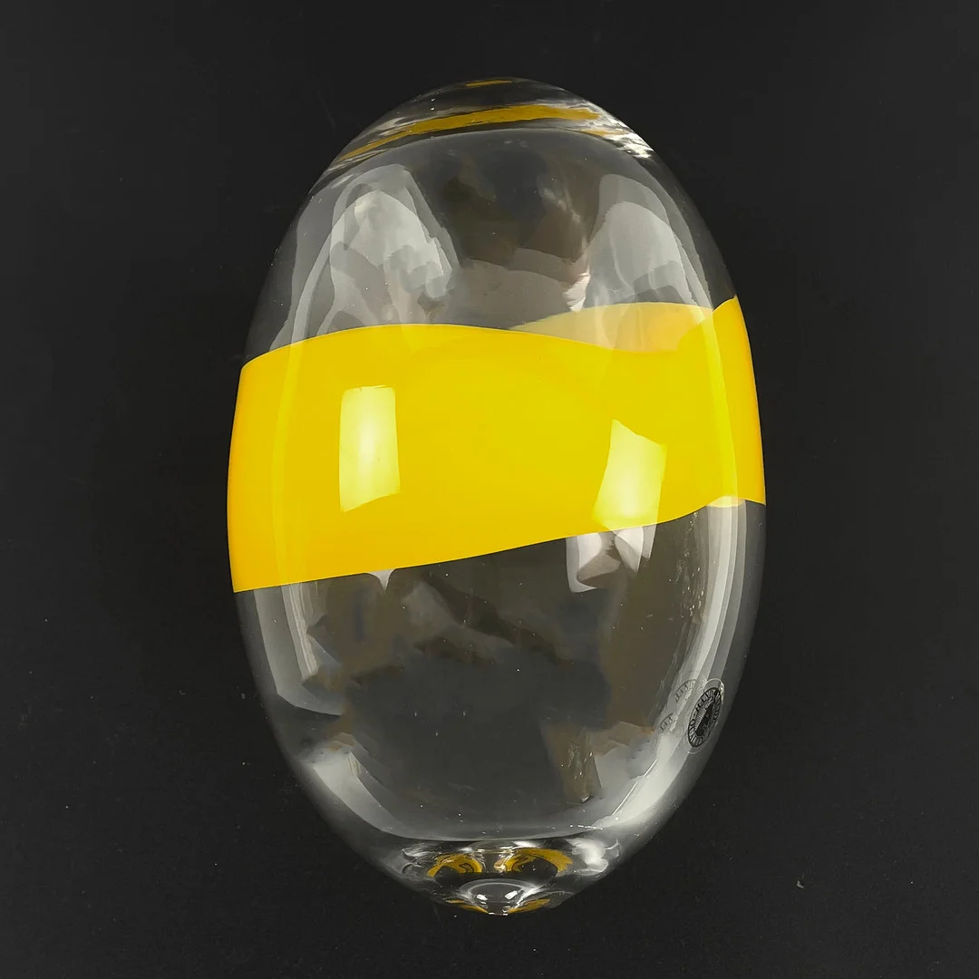 BJÖRN RÖNNQUIST. Glasägg, "Karisma", IKEA, 1990-tal. — Art glass — Roslagens Auktionsverk