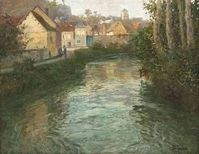 Thaulow, Frits — «Picquigny» 1899