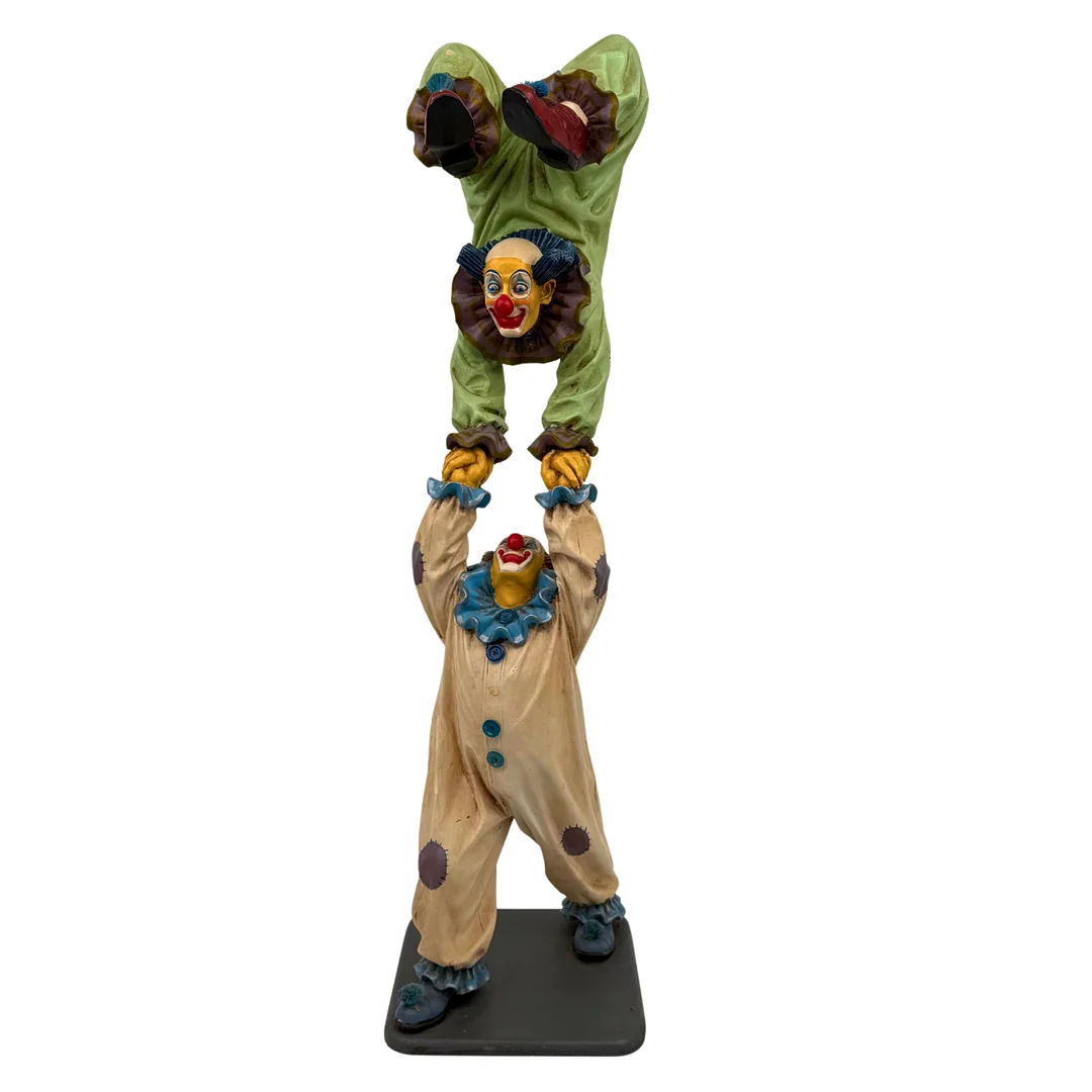 JUN ASILO. CLOWN FIGUR 1996 HANDGEFERTIGT SIGNIERT. — Other — Auktionshaus Stuber's Hammerschlag