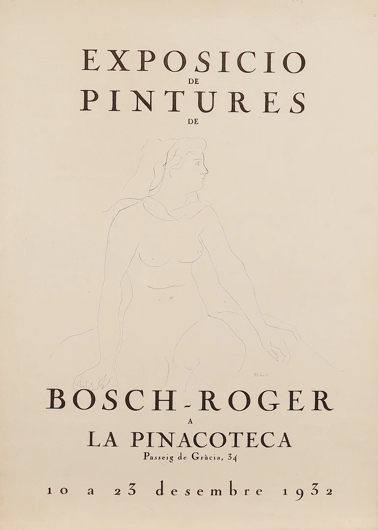 JOAN REBULL (1899-1981). Una joven. — Drawings — Barcelona Auctions
