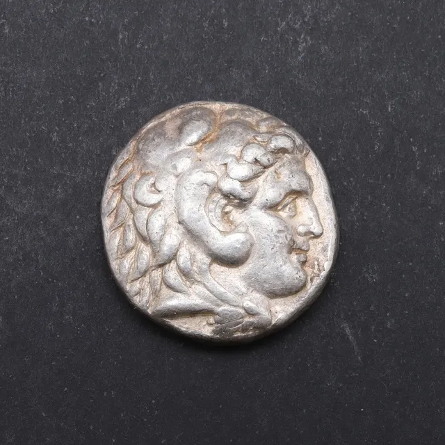 GREEK COINS: MACEDON, SILVER TETRADRACHM, 336-323 BC.