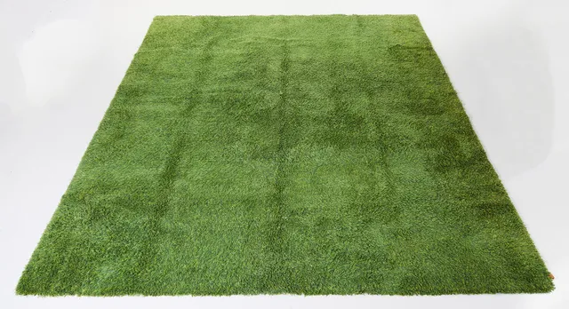 GUNILLA LAGERHEM ULLBERG. "Moss", matta, Kasthall, etikettmärkt.