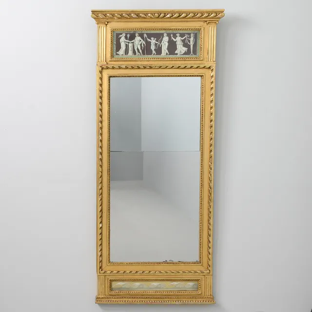 SPEGEL, sengustaviansk, 1700/1800-tal.