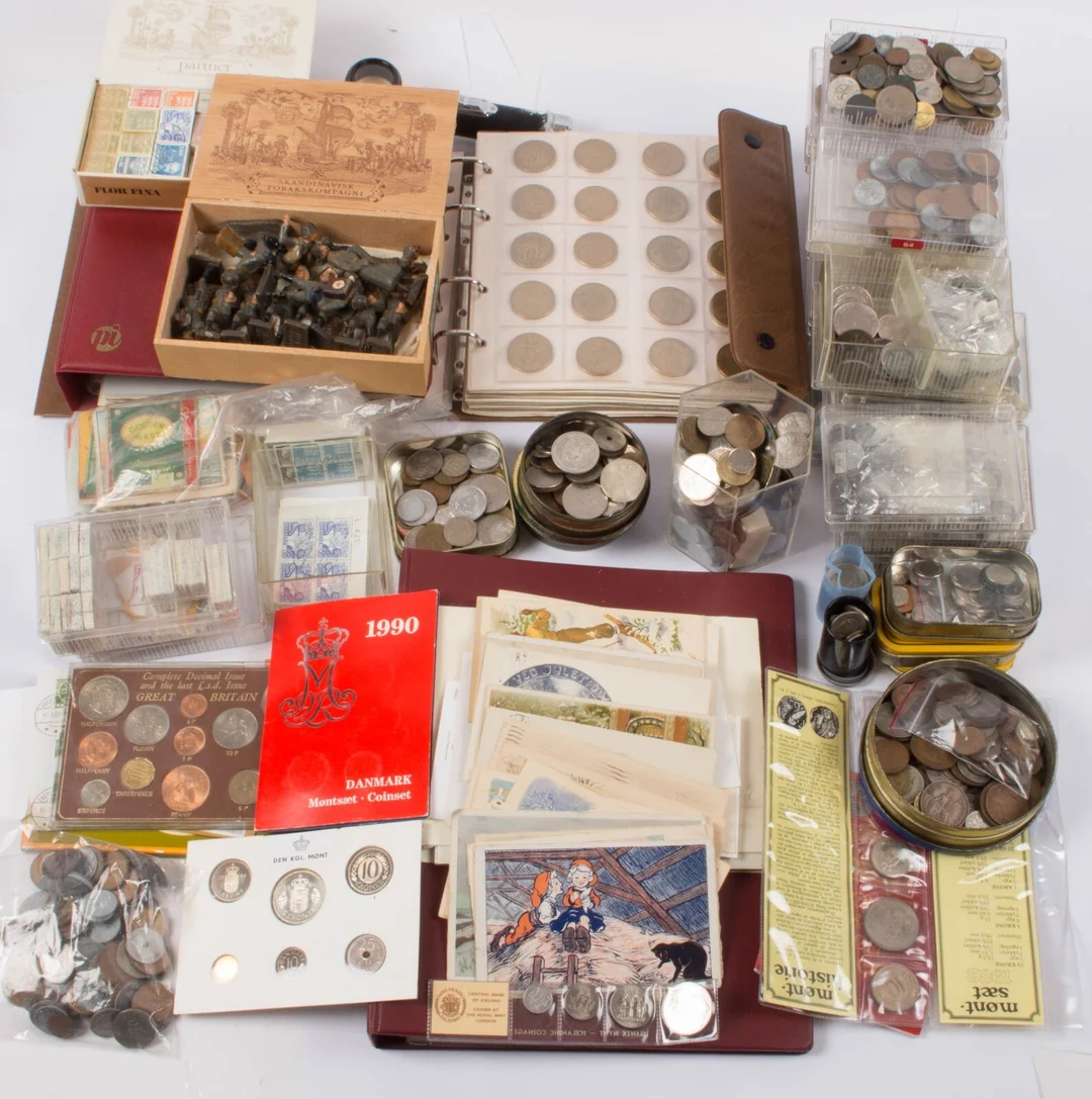 Denmark collection and All the world coins, etc. — Hobby and collectibles/Coins, notes and bars — Lauritz