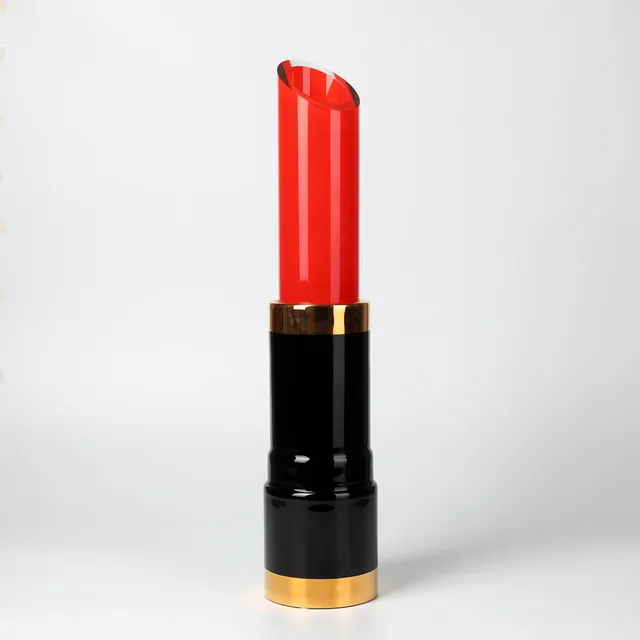 ÅSA JUNGNELIUS. Vas/skulptur, glas, "Make up", Kosta Boda, signerad.