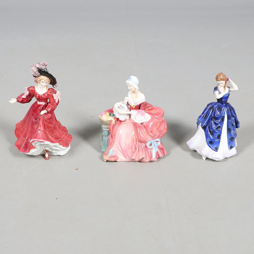 ROYAL DOULTON FIGURES - INCLUDING PENELOPE. — European — Lawrences Auctioneers