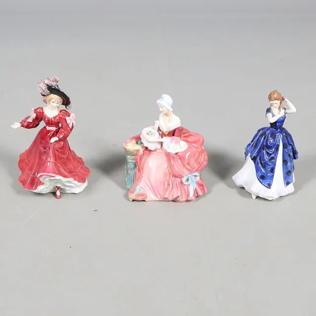 ROYAL DOULTON FIGURES - INCLUDING PENELOPE.