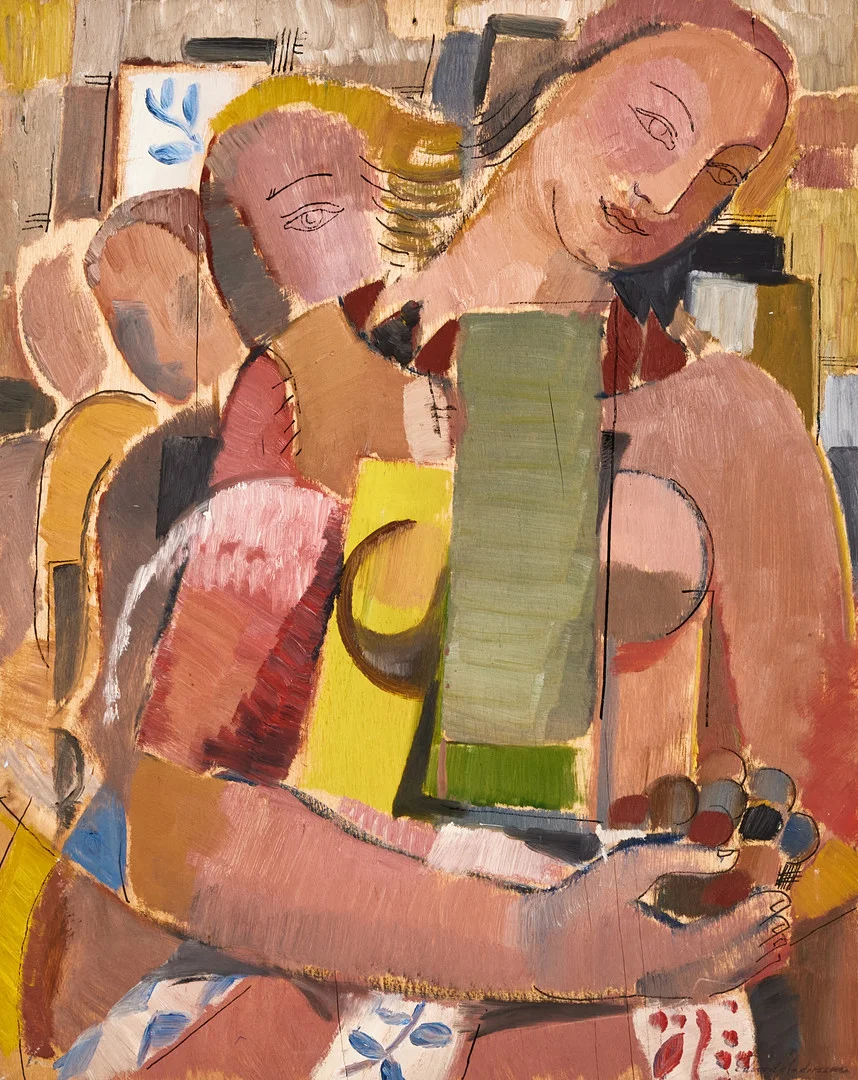 EDVARD ANDERSSON. Utan titel. — Paintings — Stockholms Auktionsverk Magasin 5