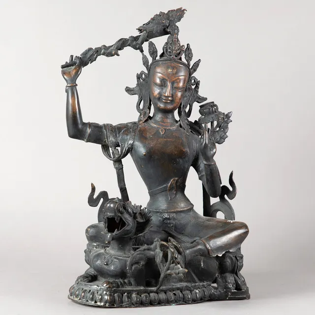 Bodhisattva Manjushri, 2. Hälfte 20. Jh.