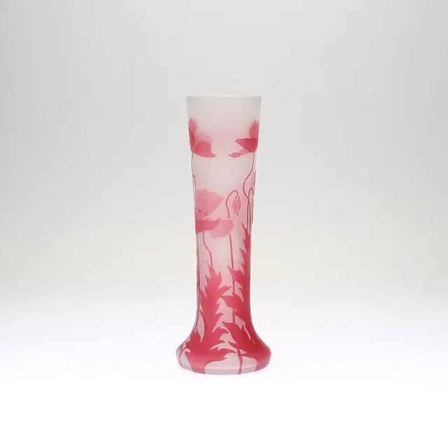 KARL LINDEBERG. vas, glas, jugend, Kosta, 1900-talets början, signerad.