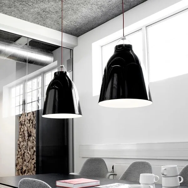 Cecilie Manz. Pendant, Pair of pendants model Caravaggio P4 — Lamps and lighting/Pendant lights — Lauritz