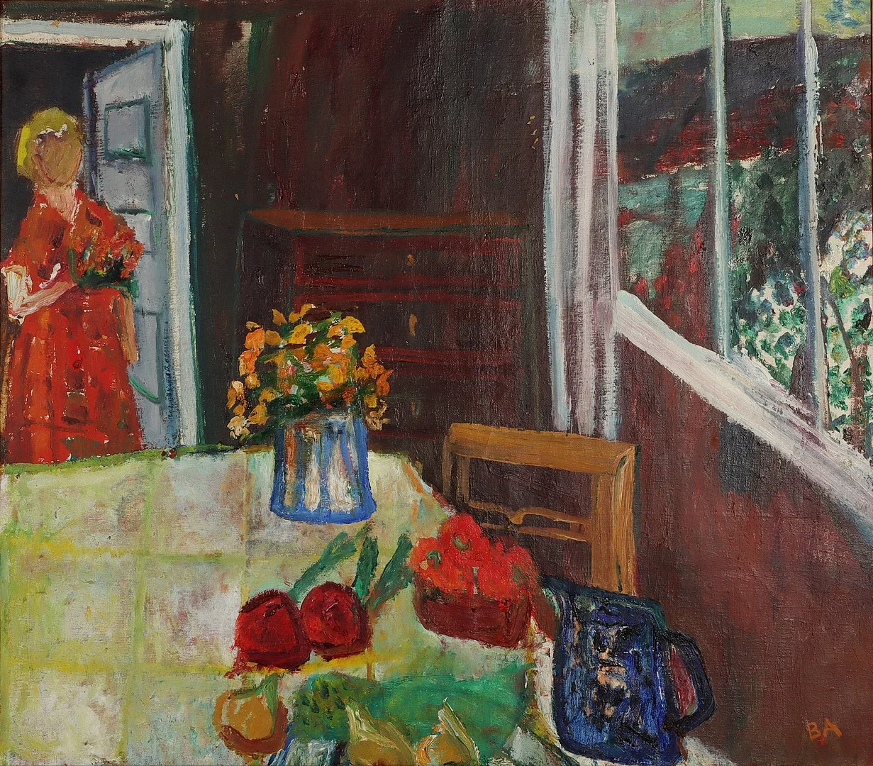 BERTIL ANDERSSON. 1923-1990. Olja på duk, signerad. — Paintings — Auktionsverket Engelholm