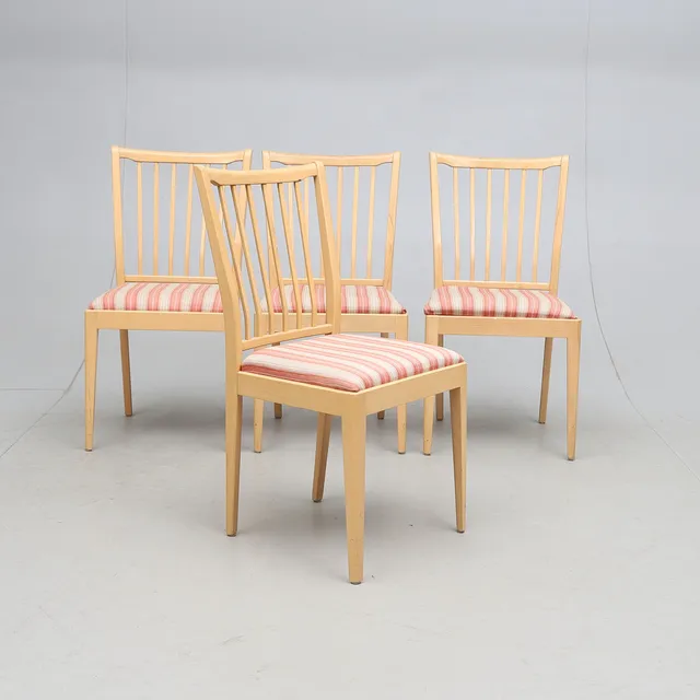 STOLAR, 4 st, bok, "Sober", Ikea, 1960-tal.