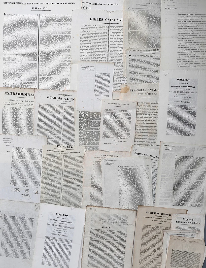 CARLISM: 1833. 28 prints. — Books, Maps & Manuscripts — Balclis