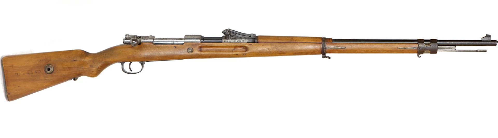 KULGEVÄR, Repeter, fabrikat DWM, modell 98, kaliber 8x57JS, tillv.nr 7422, se-nr SE2336751. — Military weapons — Walter Borg