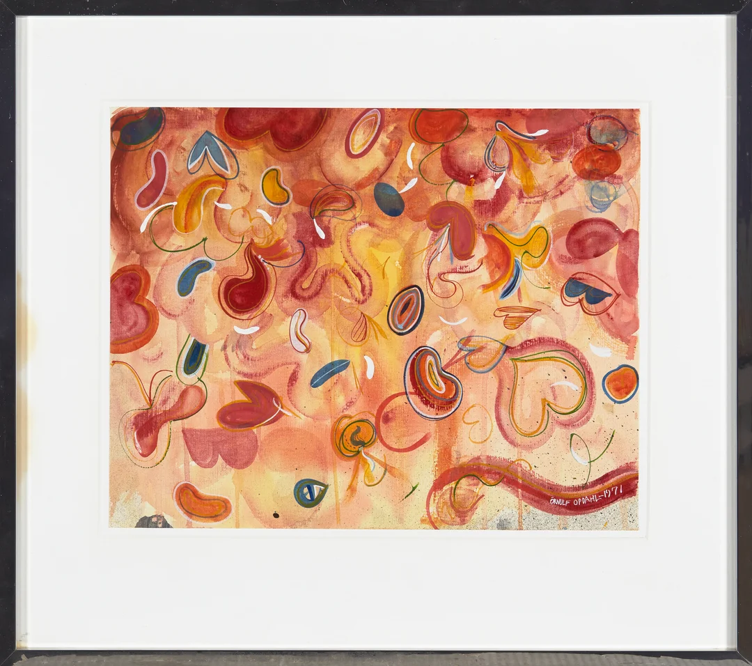 Opdahl, Ørnulf — Komposisjon, 1971 — Kunst/Øvrig billedkunst — Blomqvist