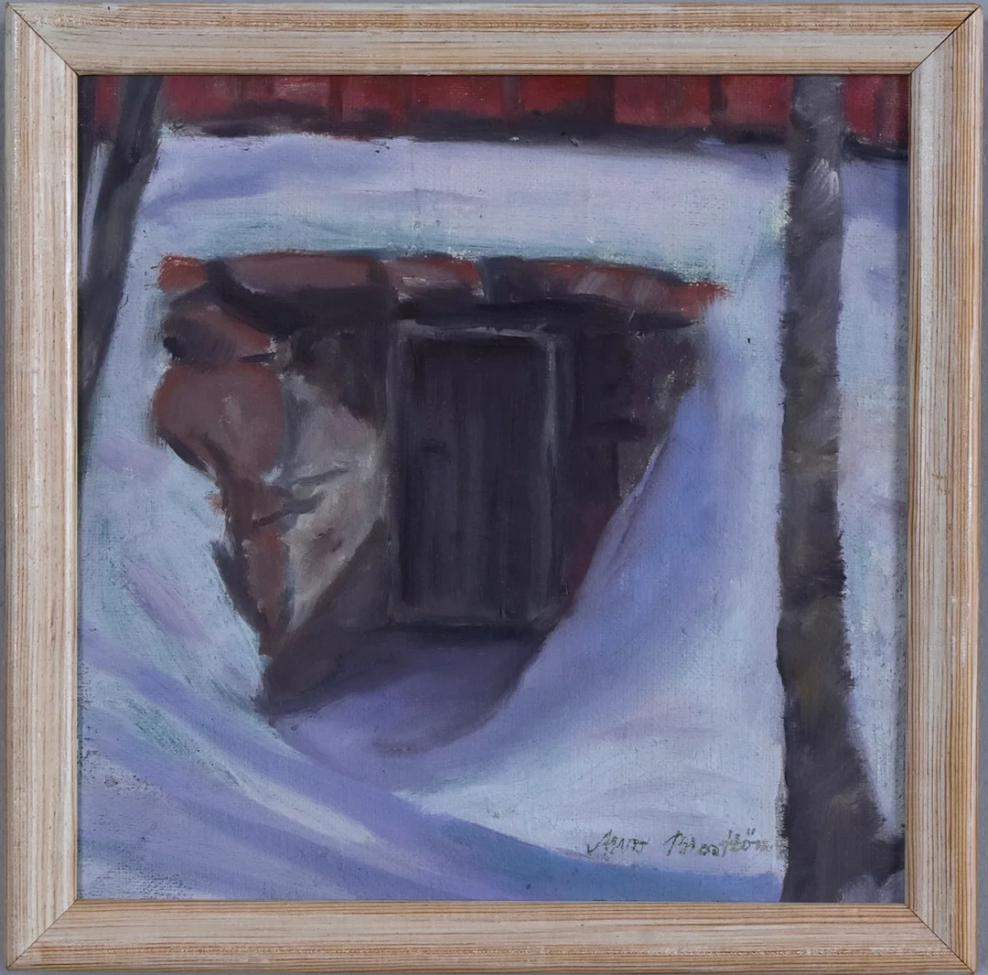 ARVO BROSTRÖM. Olja på duk. — Paintings — Halmstads Auktionskammare