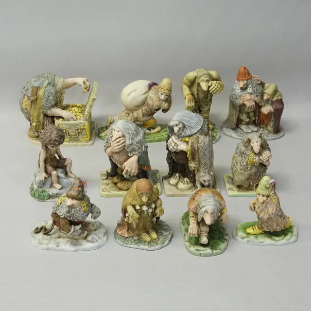 SAMLING TROLL EFTER JOHN BAUER, NILS HOLGERSSON GÅRDEN.