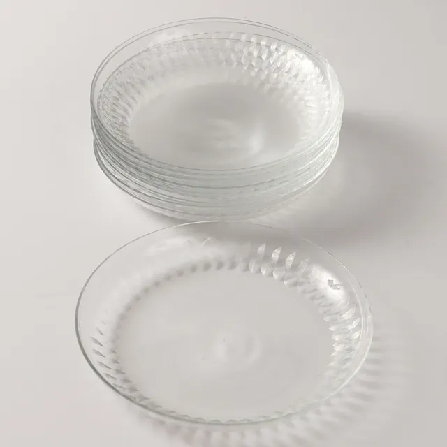 DESSERTTALLRIKAR, 10 stycken, glas.