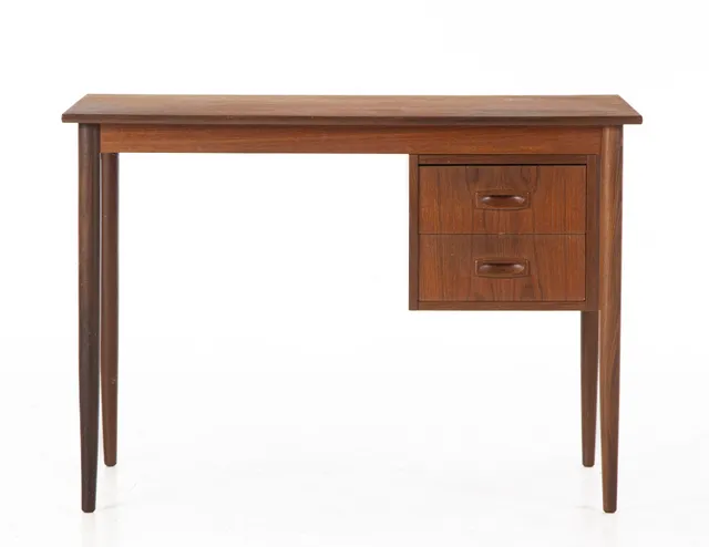 Ladies' desk made of teak, 1950s/60s