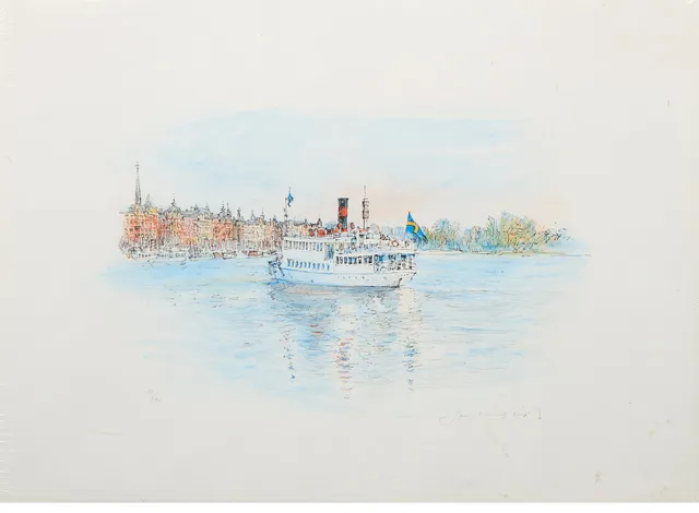 JAN LUNDQVIST. Grafiska blad, 7 st.