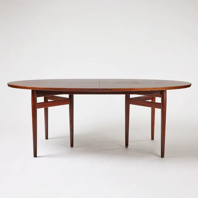 ARNE VODDER. matbord, Sibast, Danmark, 1960-tal, modell 212, jakaranda.
