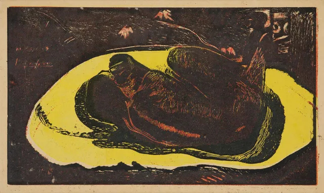 Paul Gauguin, Manao Tupapau (Watched by the Spirits of the Dead), ur: Noa Noa.