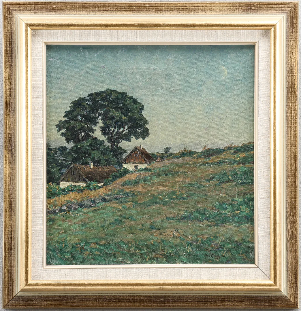 BROR LJUNGGREN. Olja på duk, signerad. — Paintings — Karlstad Hammarö Auktionsverk