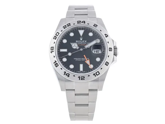 ROLEX, Oyster Perpetual Date, Explorer II, Chronometer, Ref nr. 216570-0002, Serie nr. 925ZE099, Cal 3187, Verk nr. Q45321F1, Boett nr. 2100, herrur, 42 mm, stål, automatisk, safirglas, datum, 24-timmarsvisning, Oysterlocklänk, viklås, Ref nr. 77210-9LM, cert, november 2020, box, ytterkartong.