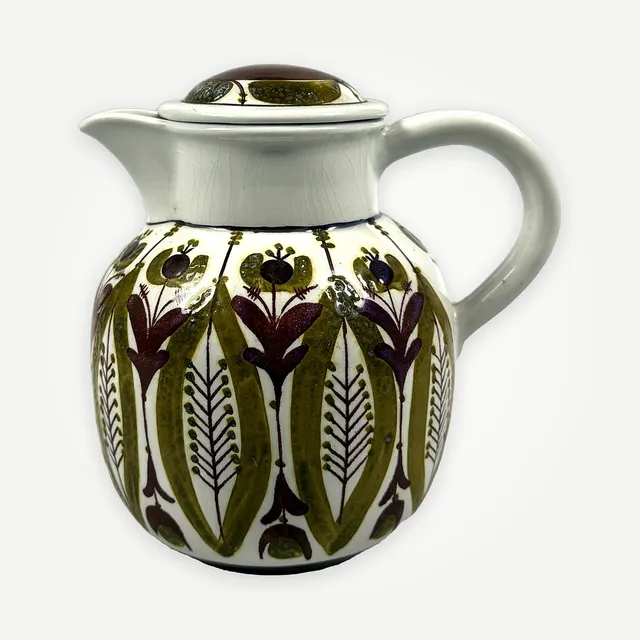 BERTE JESSEN. TILLBRINGARE, Fajance, Royal Copenhagen, signerad, Danmark.