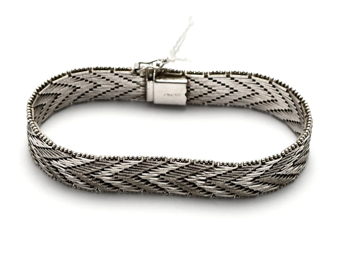 Armband Fantasi Silver 925 ca 19cm 31,6g — Smycken/Armband — Kaplans