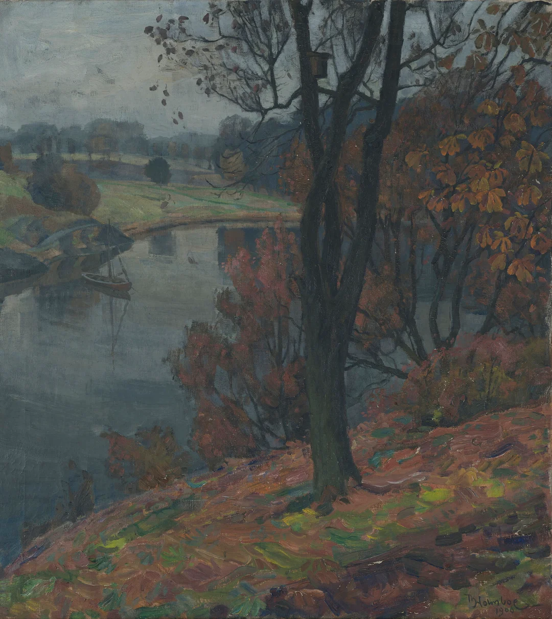 Holmboe, Thorolf — Høst, 1906 — Kunst/Maleri — Blomqvist