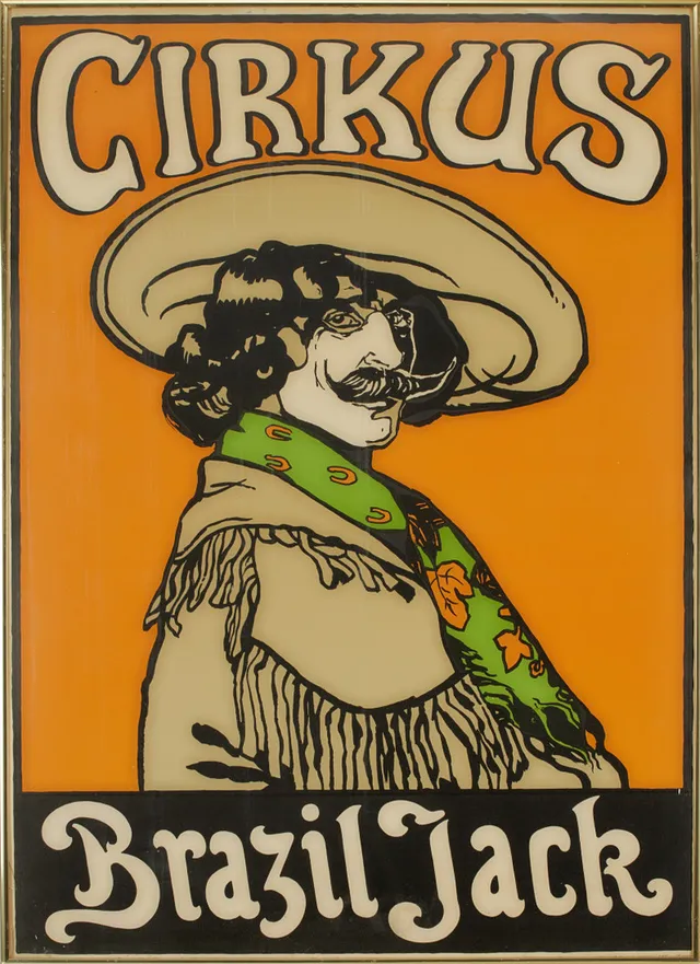AFFISCHER, 2 st, CIRKUS BRAZIL JACK & CIRKUS SCHUMAN.