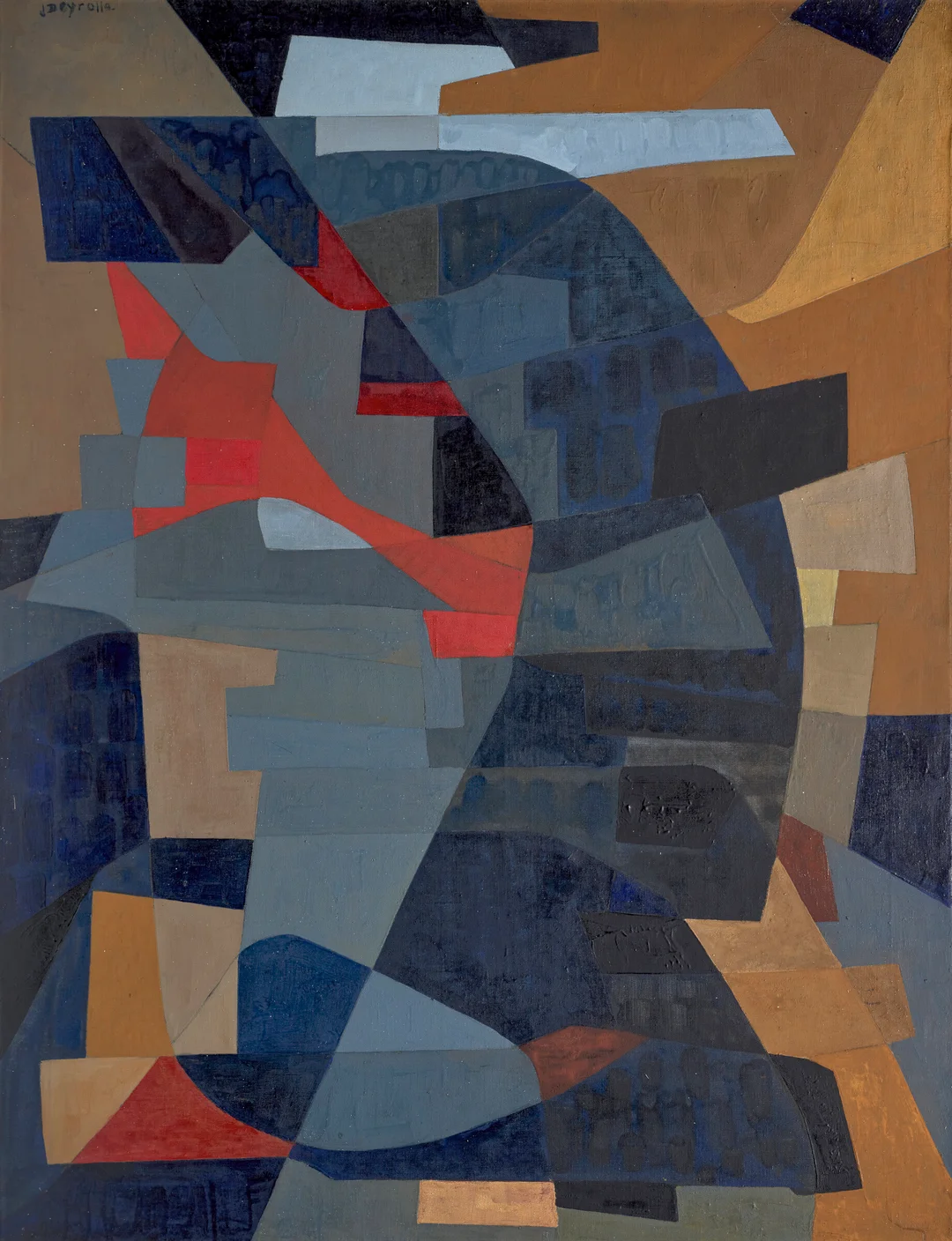 Deyrolle, Jean — "Anne" 1956 — Kunst/Maleri — Blomqvist