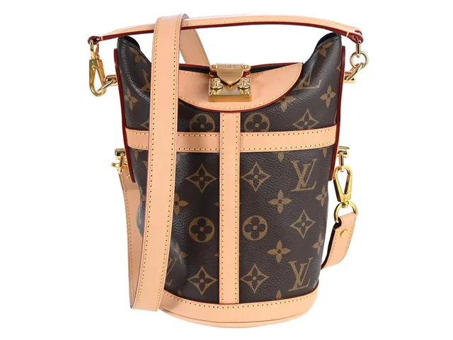 LOUIS VUITTON, VÄSKA, Duffle Bag, Monogram Canvas, guldfärgade beslag, 14x21x14 cm, avtagbar axelrem, dustbag. Very Good Condition.